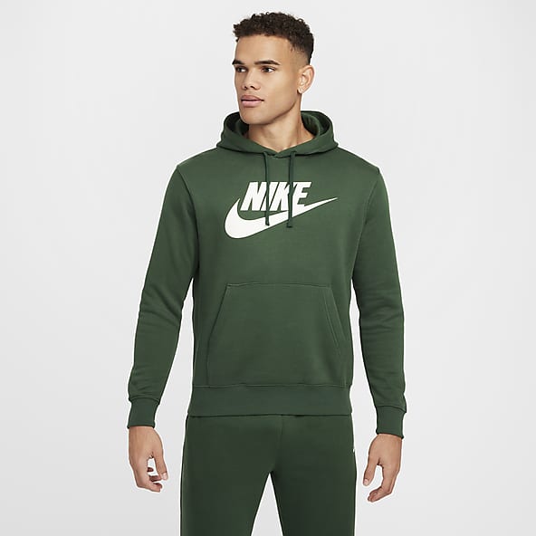 Nike sweatsuit mens olive green clearance